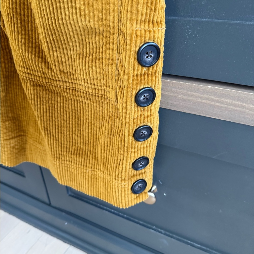 Madewell Corduroy Side-Button Shift Dress • S - Picture 7 of 10